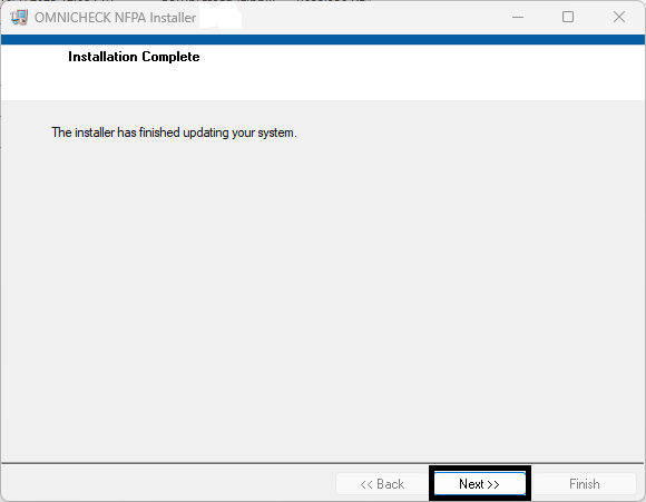 Installation Complete